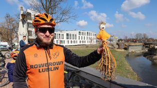 Lublin: Rowerowe Topienie Marzanny. Cykliści powitali wiosnę