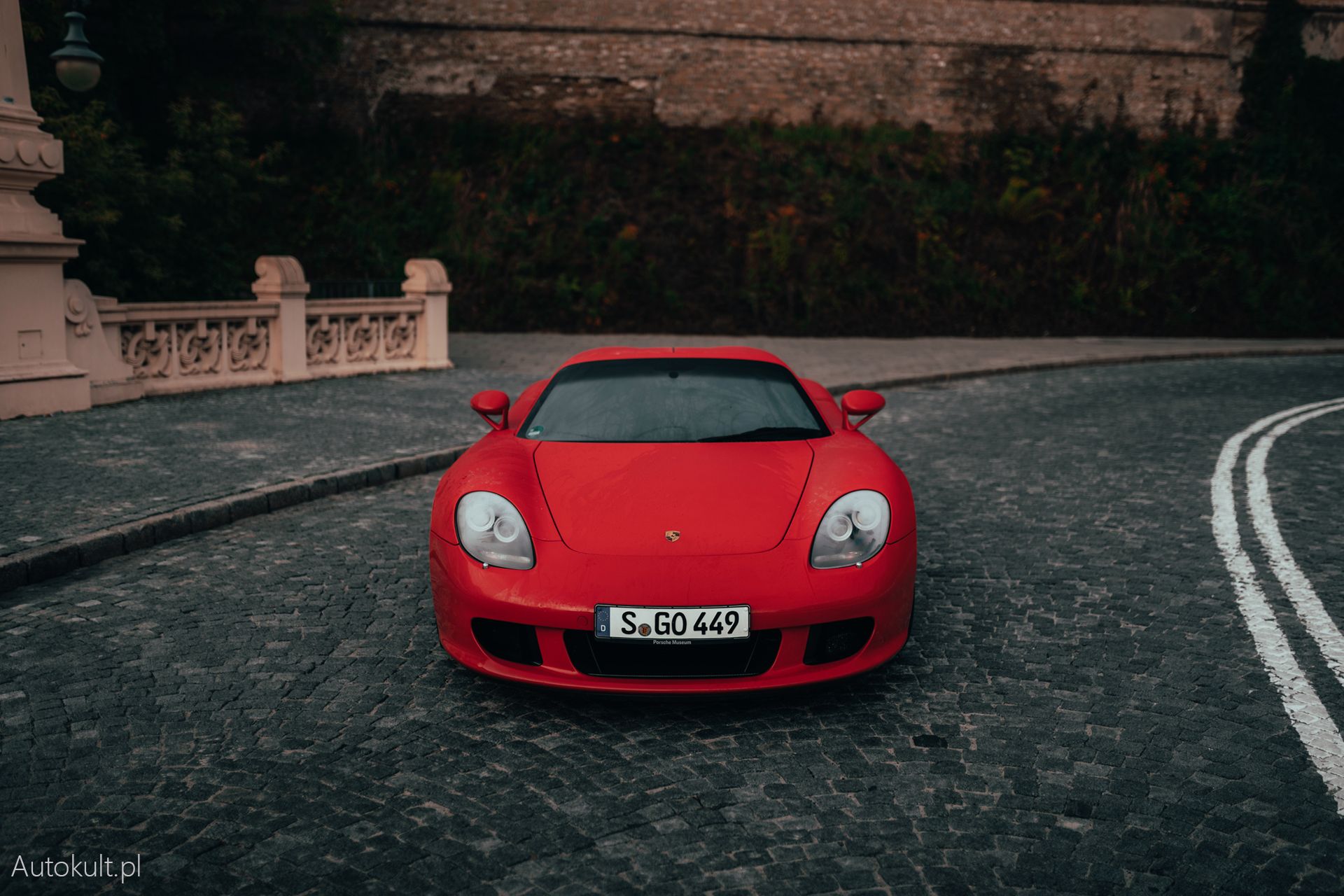 Porsche Carrera GT w Warszawie (2004)