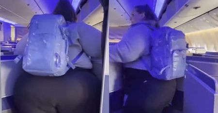 Waży ponad 300 kilogramów. Utknęła w samolocie między siedzeniami. "DYSKRYMINACJA!" (WIDEO)