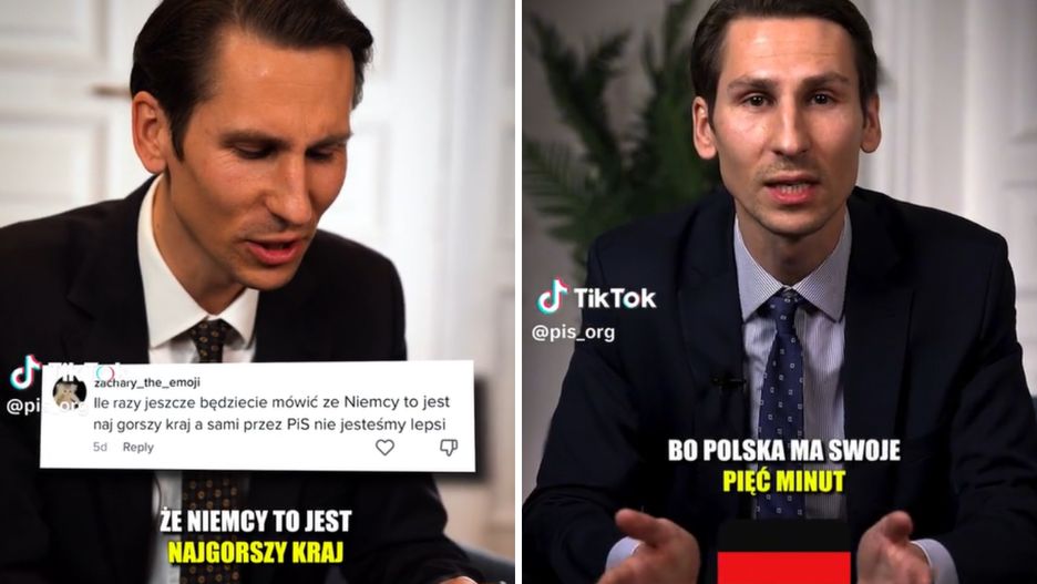 Burza po słowach polityka PiS na TikToku