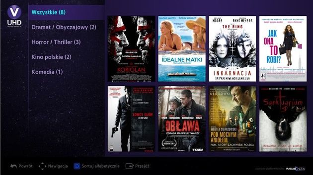 Strefa VOD UHD