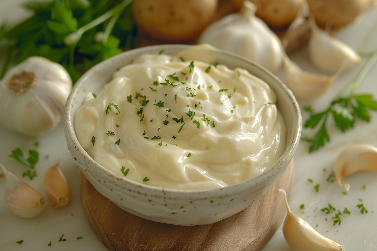 Sekret idealnego sosu czosnkowego ujawniony. Restauracje nie chcą, żebyś to wiedział