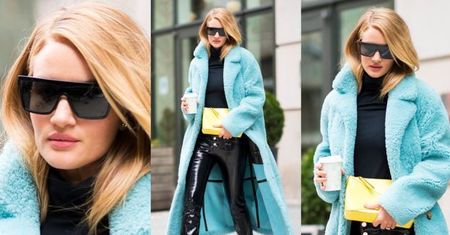 Rosie Huntington-Whiteley walczy o uwagę w Nowym Jorku