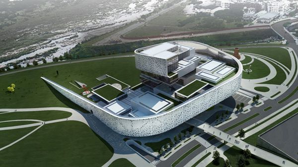 Niesamowity budynek muzeum w Tajpej. Warszawa może się schować 1