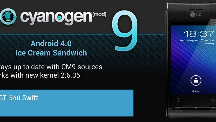 Android 4.0 Ice Cream Sandwich na LG GT540 - można? Można! [wideo] 1