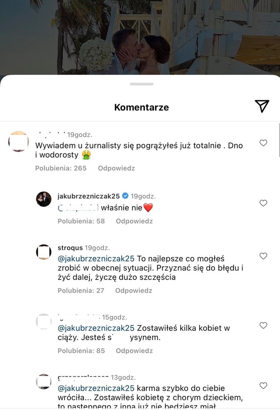 Jakub Rzeźniczak odpowiada na komentarze internautów