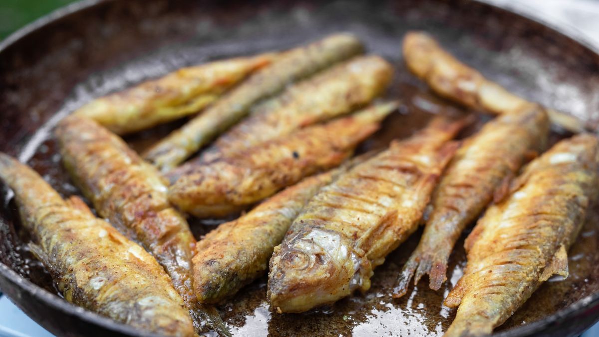 Smażona sielawa jest popularna w Finlandii