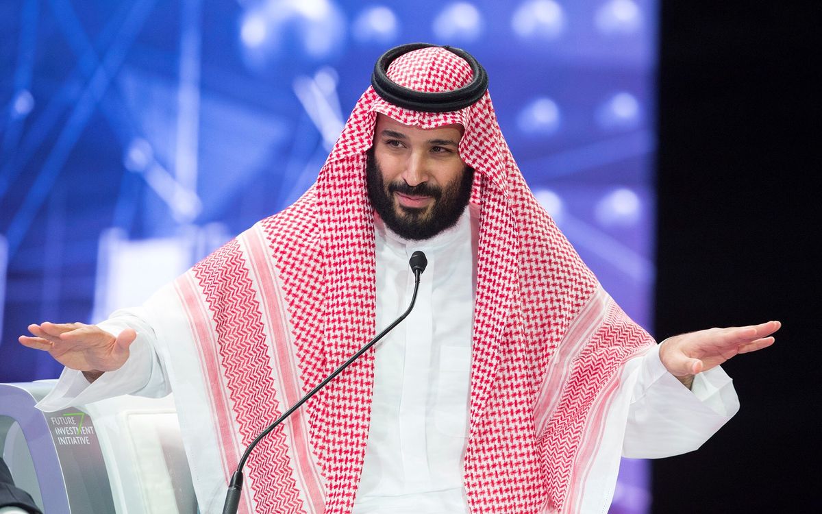 Następca tronu Arabii Saudyjskiej, książę Mohammad bin Salman
