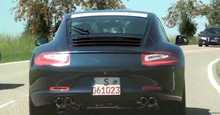 Nowe Porsche 911 (991) prawie bez kamuflażu [wideo]