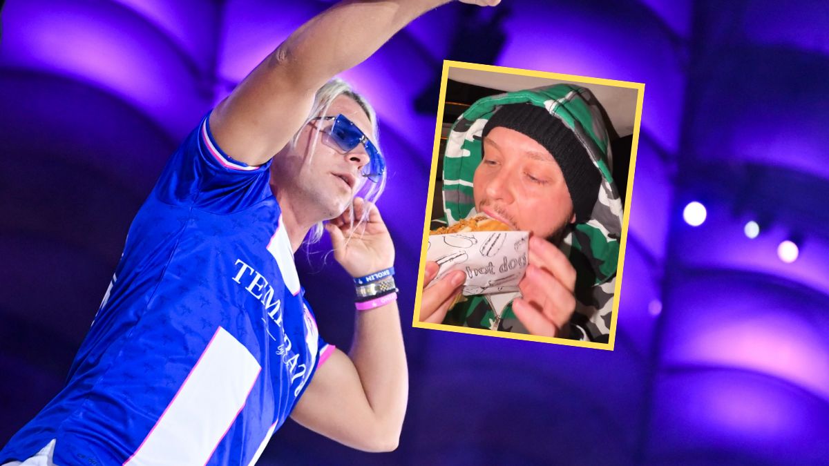 Książulo przetestował jedzenie ze stacji Skolima