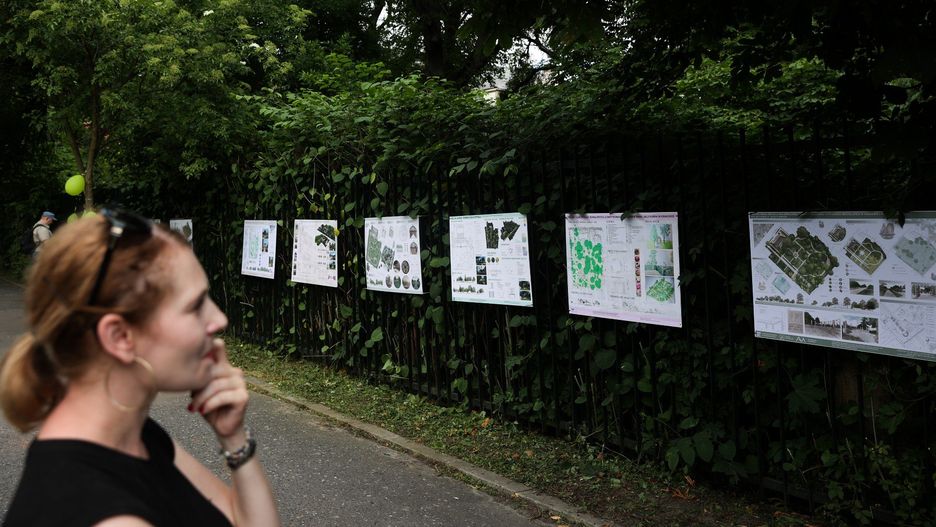 Wernisaż prac studentów w temacie zmian w Parku Jalu Kurka
