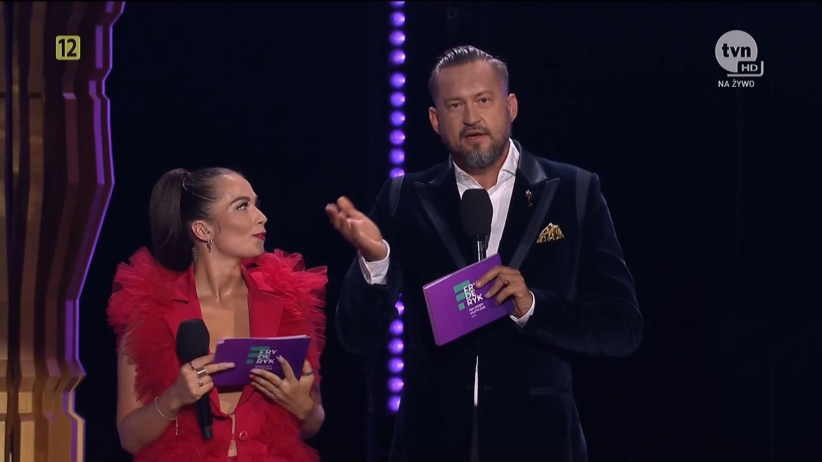 Galę Fryderyki 2021 transmitowaną w TVN prowadzili Mery Spolsky i Marcin Prokop