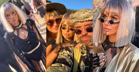 BLONDYNKA Natalia Siwiec szaleje na festiwalu z Marceliną Zawadzką i jej partnerem (ZDJĘCIA)