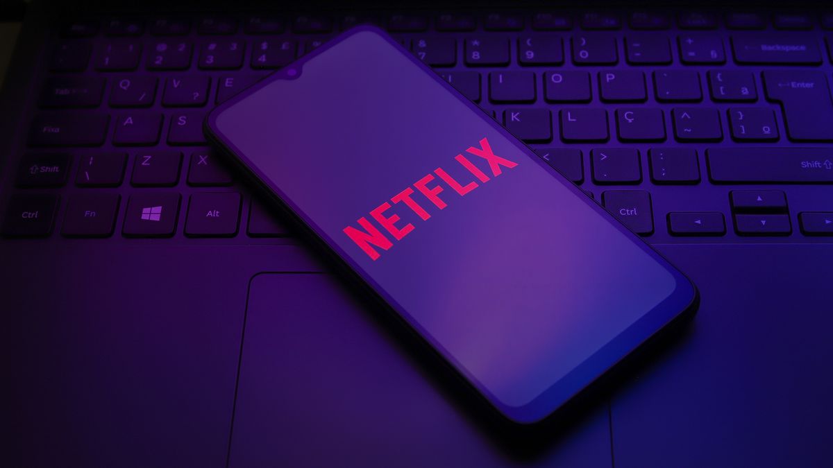 The Netflix logo appears on the screen of a smartphone in Reno, United States, on December 15, 2024. (Photo by Jaque Silva/NurPhoto via Getty Images)