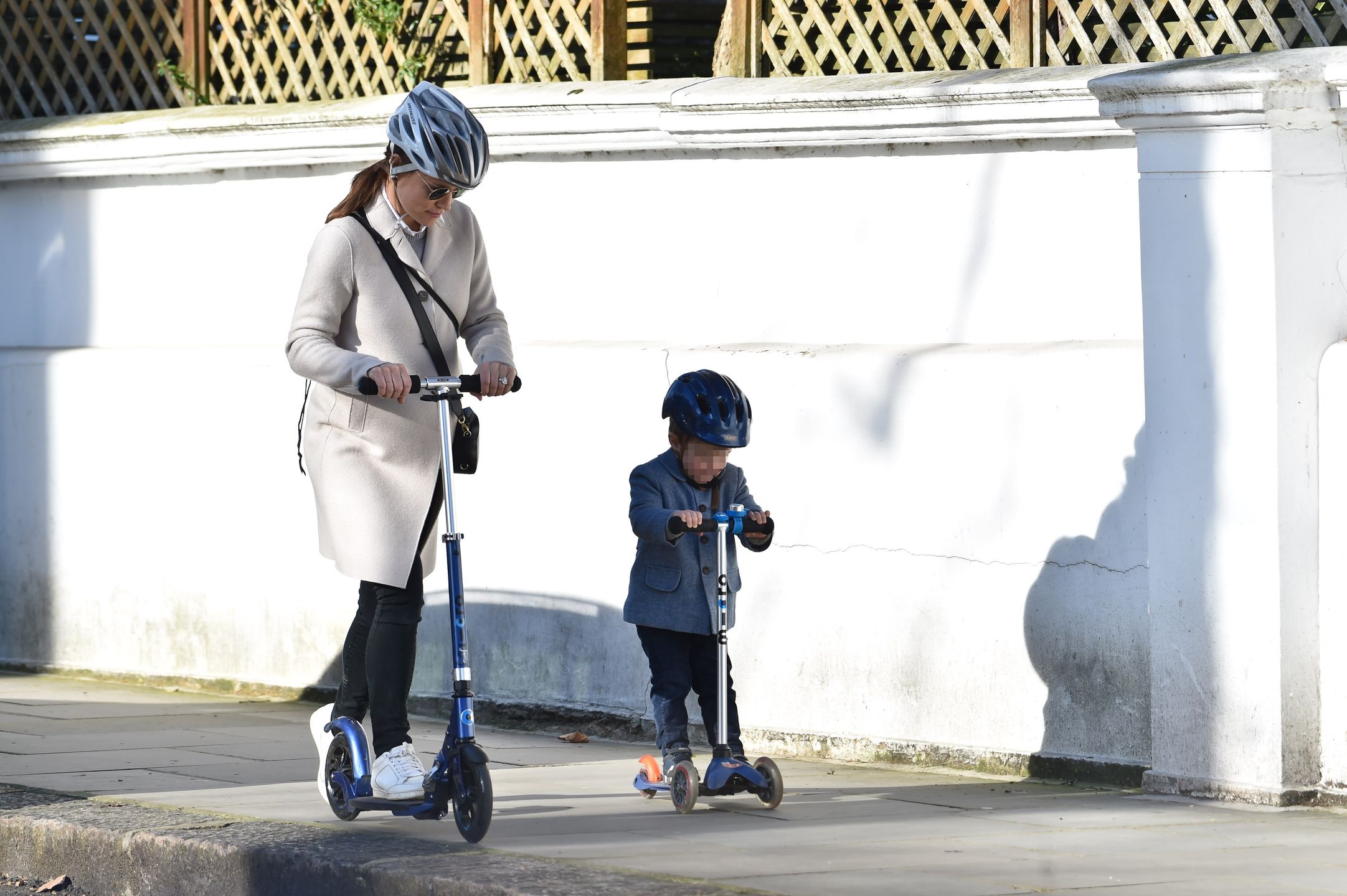 Pippa Middleton na hulajnodze