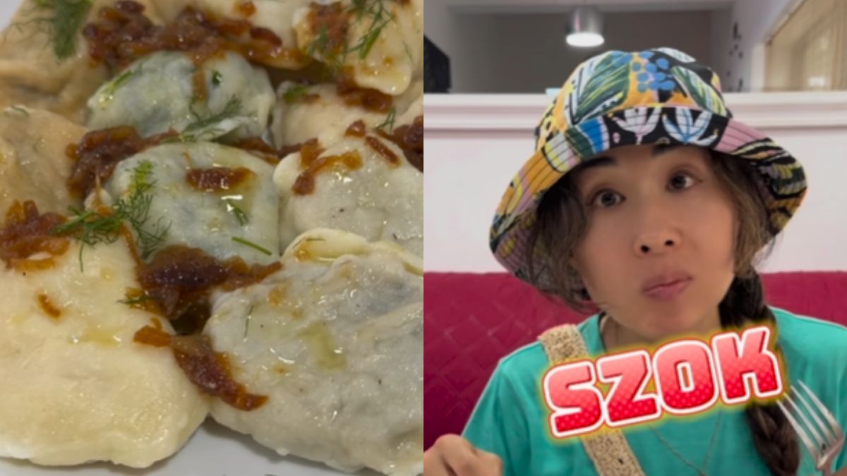 Japonka testuje polskie pierogi