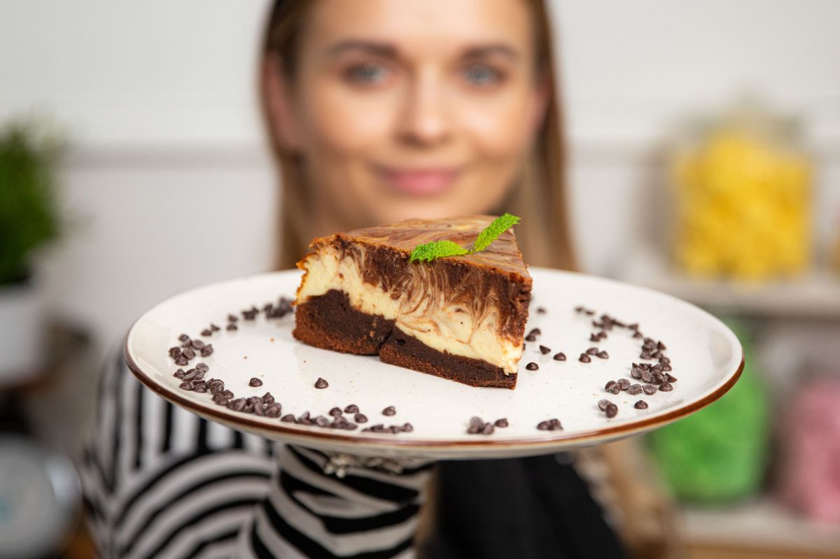 Już nie muszę wybierać pomiędzy sernikiem, a brownie. Łącze oba przepisy w jedno