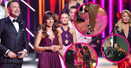 Kulisy "Tańca z Gwiazdami": Kasia Cichopek prosiła gwiazdę o zdjęcie z córką, a Maffashion wyszła z bukietem róż