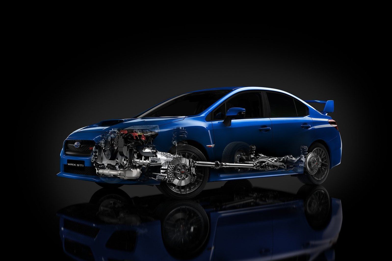 Symetryczny napęd Subaru