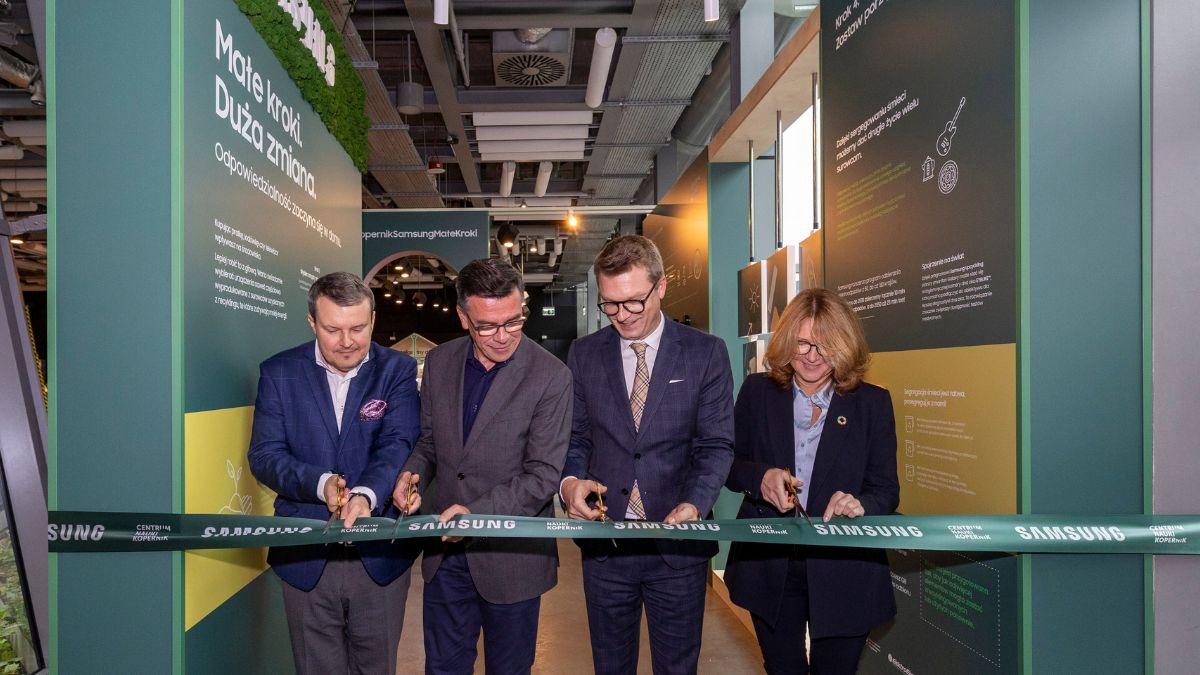 Samsung i Centrum Nauki Kopernik otworzyli nową strefę interaktywną