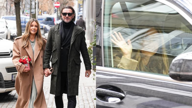 Romantyczny poranek Małgorzaty Rozenek i Radosława Majdana