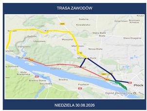 Duże utrudnienia w Płocku. Te ulice będą zamknięte podczas Garmin Triathlon Tour