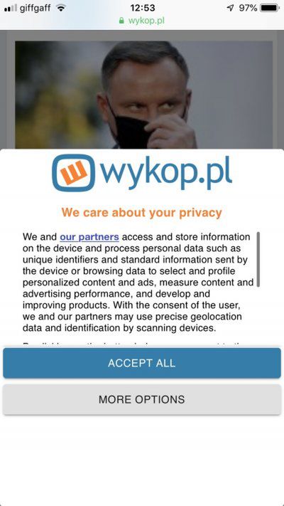 Wykop.pl szanuje Twoją prywatność