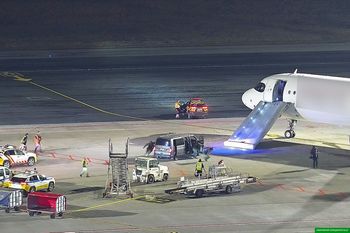 Incydent na lotnisku Chopina. "Pasażer zaczął uciekać"