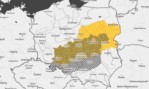 13 st. C na zachodzie kraju. Na wschodzie bardziej kapryśna pogoda