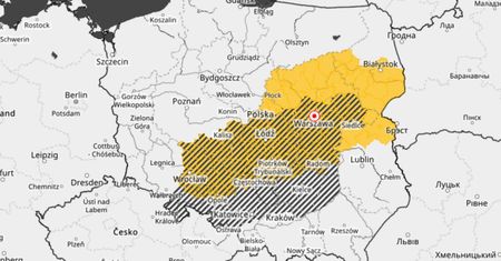 13 st. C na zachodzie kraju. Na wschodzie bardziej kapryśna pogoda