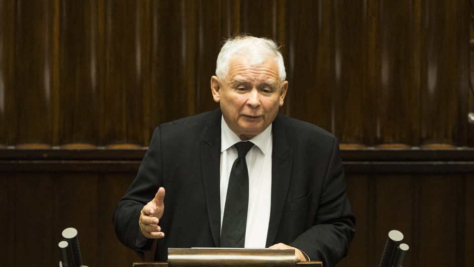 Jarosław Kaczyński w Sejmie