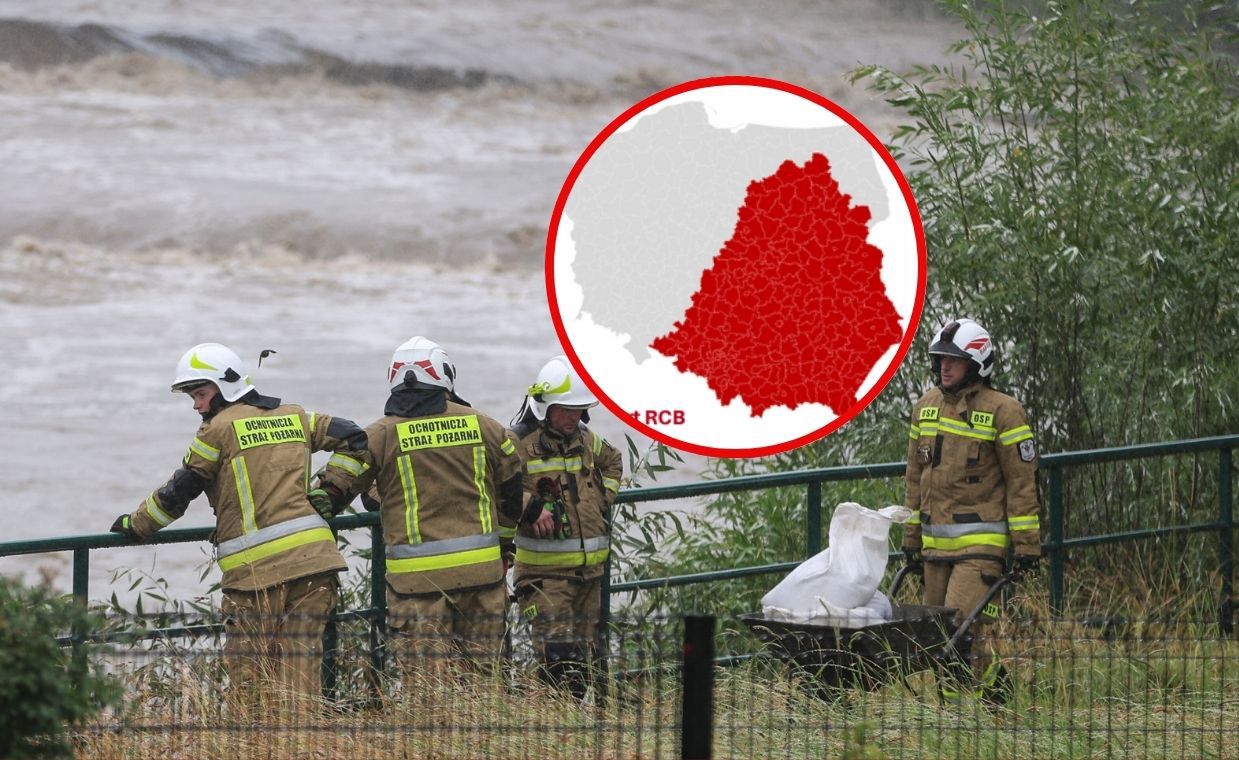 Alert RCB. Zagrożonych 10 województw