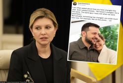 Zełenska opublikowała prywatne zdjęcie. Zwróciła się do męża