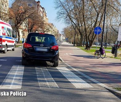 Dramatyczne potrącenie. Kobieta trafiła do szpitala