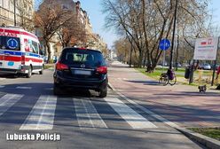 Dramatyczne potrącenie. Kobieta trafiła do szpitala