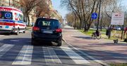 Dramatyczne potrącenie. Kobieta trafiła do szpitala