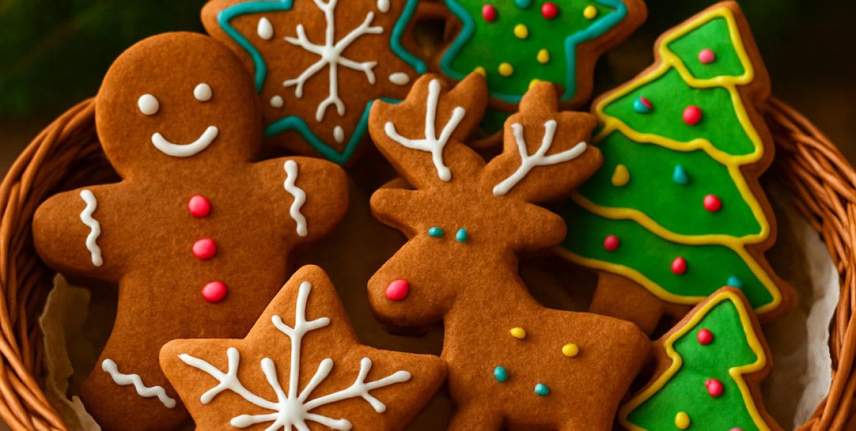 Pierniczki, które nie tracą kształtu. Pachnie choinką