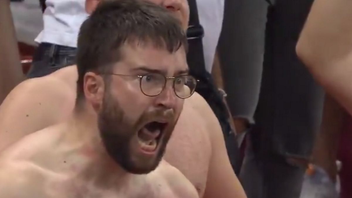 Szwajcar wpadł w euforię