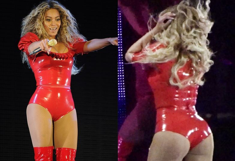 Beyonce na scenie w Nowym Jorku