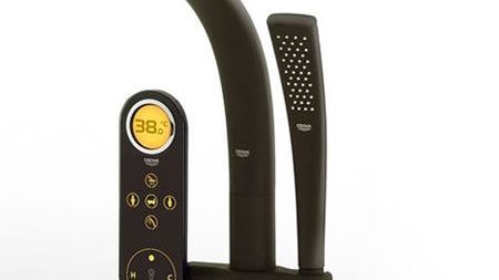 Grohe Ondus – czarny, stylowy, elektroniczny prysznic 1