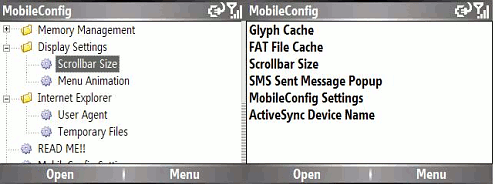MobileConfig - program do konfiguracji Windows Mobile.