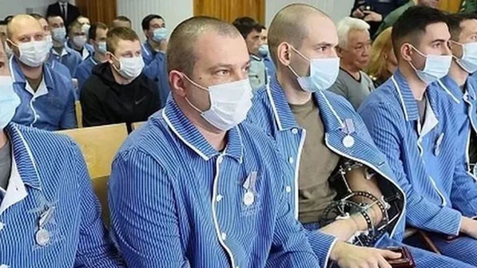 Rosyjscy żołnierze, którzy zostali ranni na froncie w Ukrainie