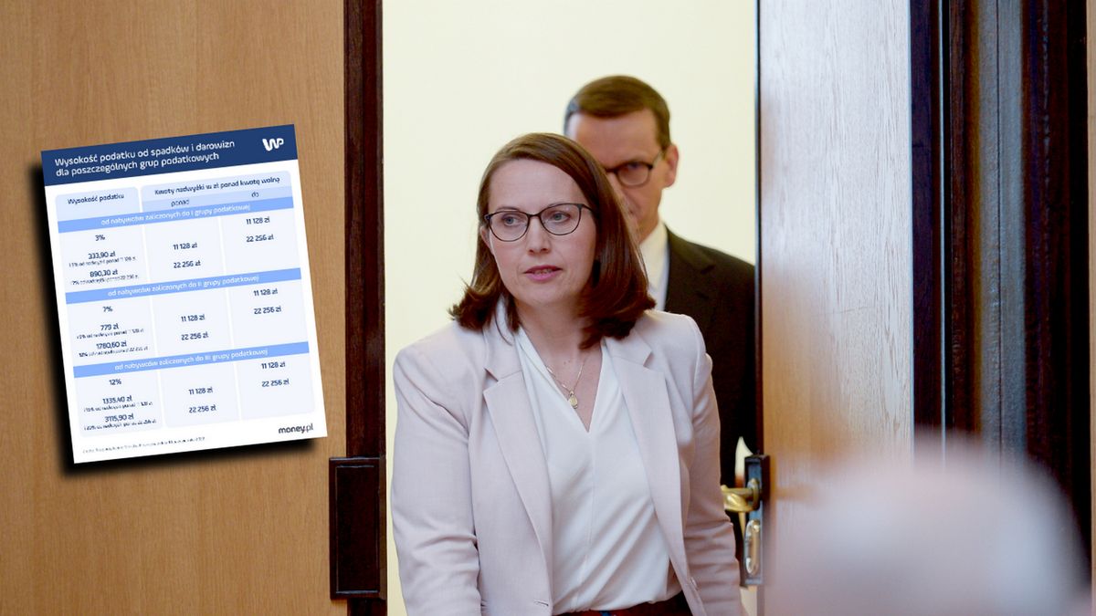 Magdalena Rzeczkowska i Mateusz Morawiecki