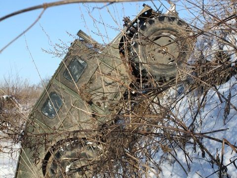 Rosyjski Hummer domowej roboty pokona prawie każdą przeszkodę 13