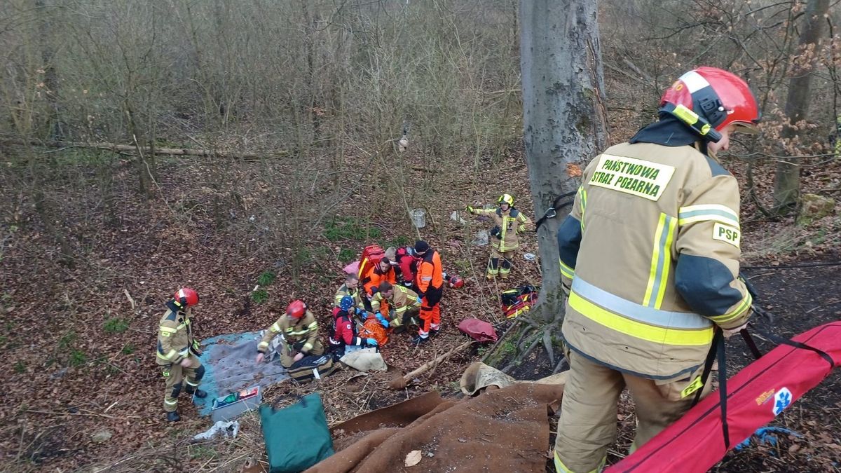 Nastolatek ucierpiał w wypadku