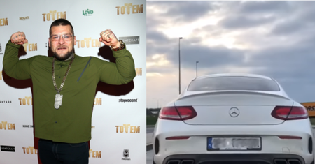 Prawie 500 koni mechanicznych i 4 sekundy do setki. Wiemy czym jeździ Popek