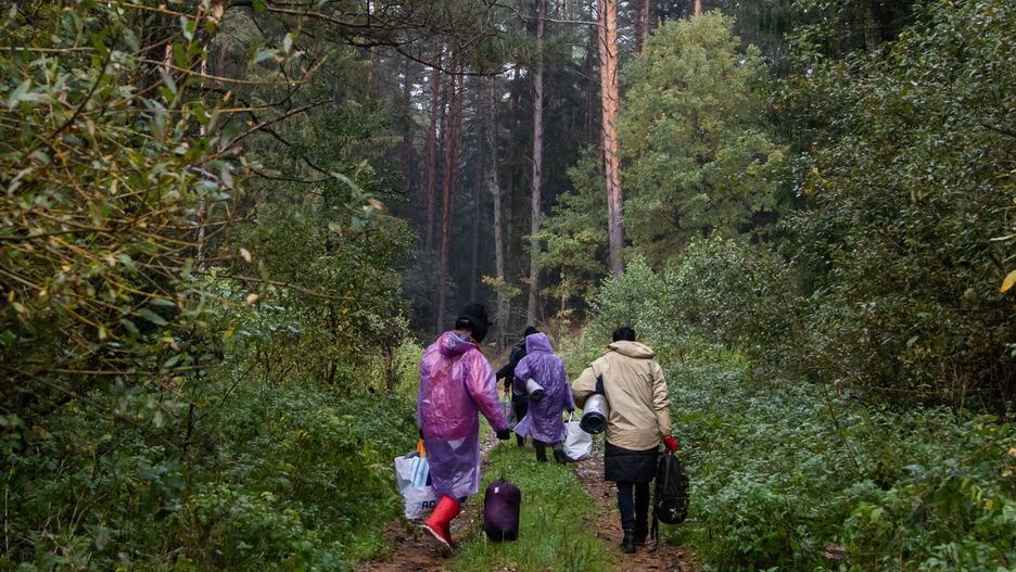 Dramat migrantów na granicy z Białorusią. Medyczka o problemach z temperaturą 