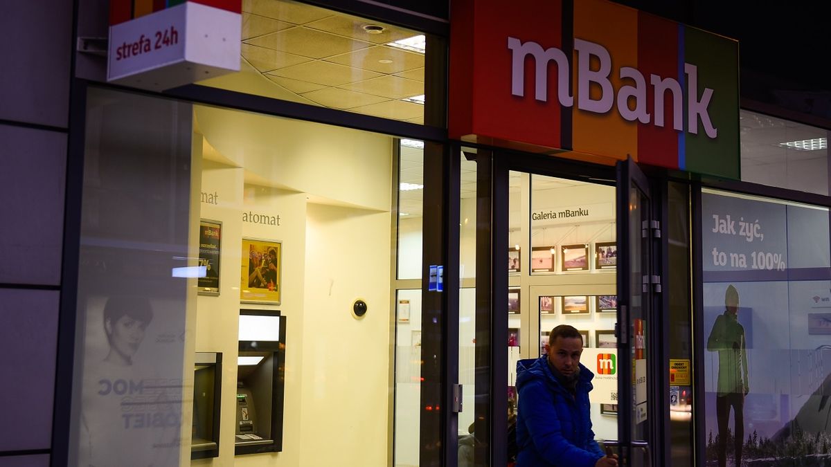 W czwartym kwartale 2021 roku mBank zanotował stratę netto w wysokości 1,63 mld złotych 