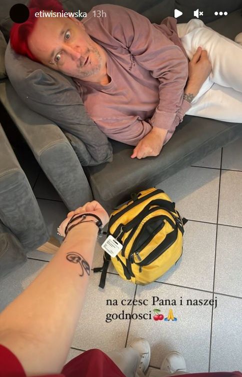 Etiennette Wiśniewska ma nowy tatuaż