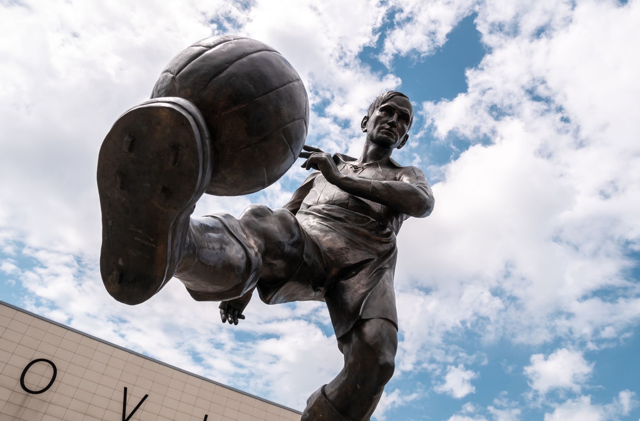 cracovia, krakow, stadium, football, soccer, poland, sport, arena, venue, ks, jozef, kaluza, statue, sculpture, footballer, memorial, cracow, cup, sports, events, exterior, facade, field, game, home, ground, league, match, modern, outside, pitch, polish, public, season, team, town, travel, urban, architecture, building, city, europe, european, outdoor